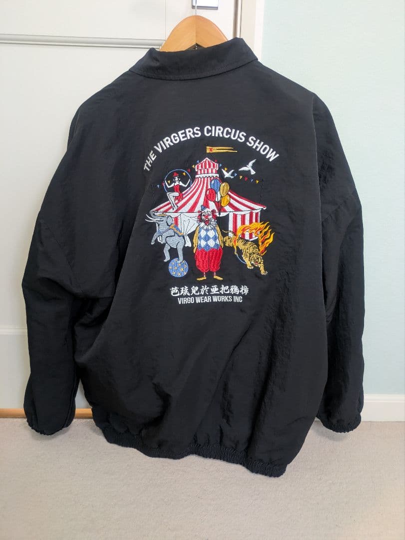 ジャケット・アウター VIRGO Virgers circus souvenir jkt BLACK