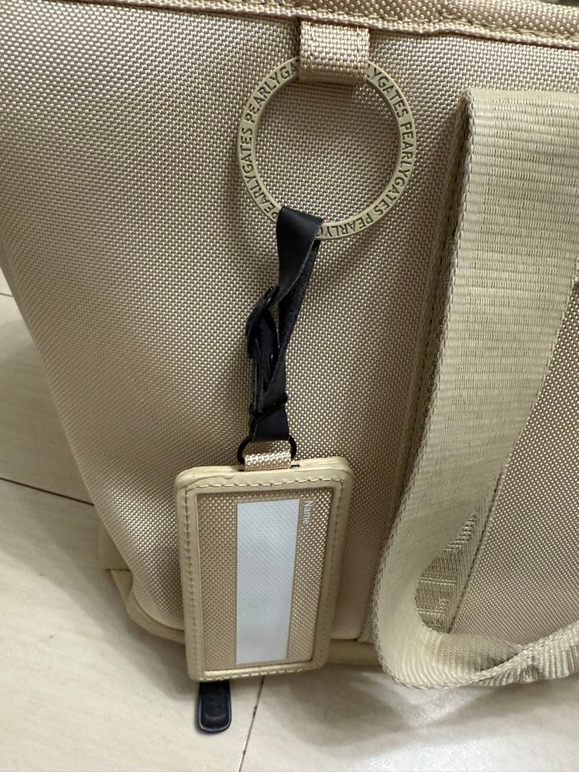 パーリーゲイツ◾️ロッカーバック◾️エッセンシャル　ベージュ