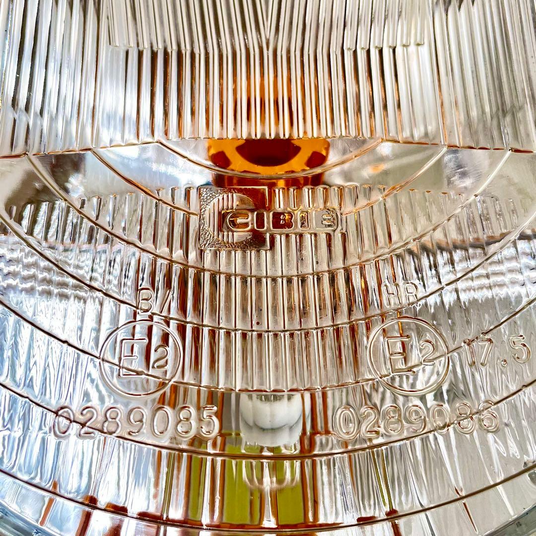 当時物 シビエ 凹み ヘッドライト CIBIE 極美品 マーシャル