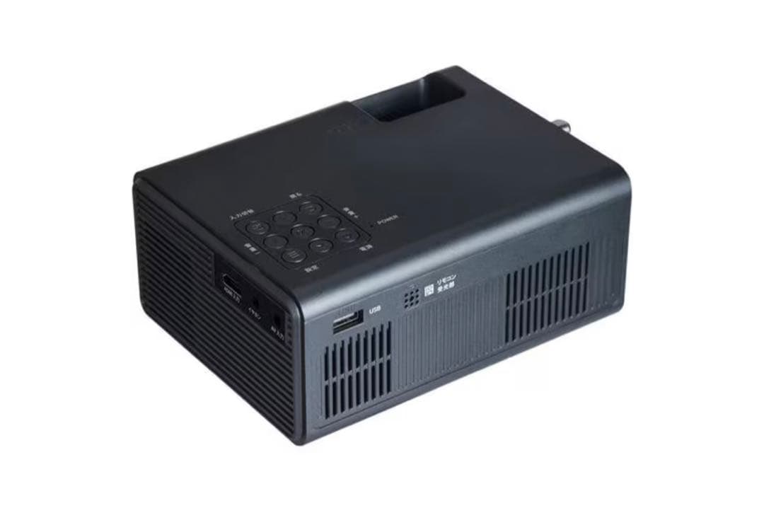 WBJT200B 地デジチューナー内蔵型小型プロジェクター　ゲーム対応