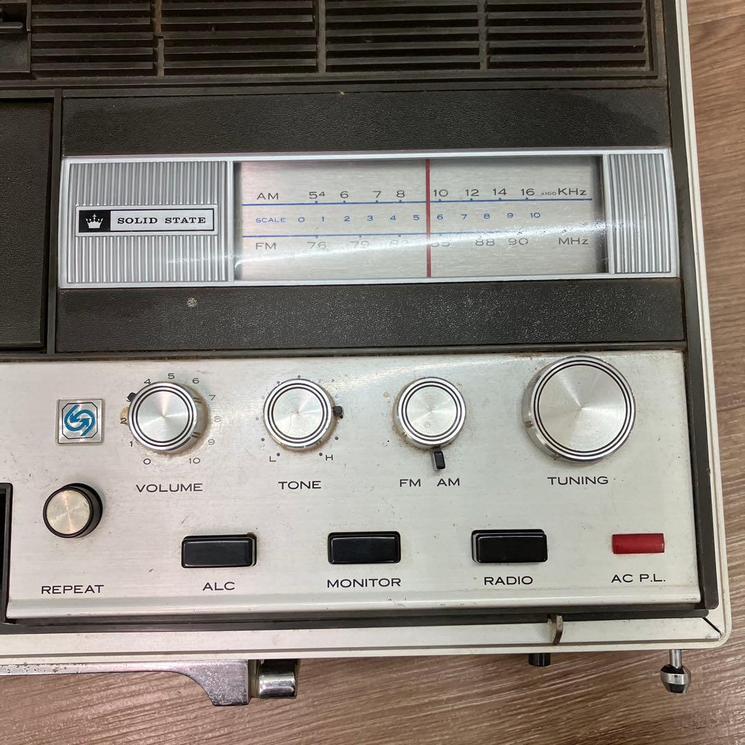 C-5 ジャンク品 希少 CROWN クラウン テープレコーダー ステレオ