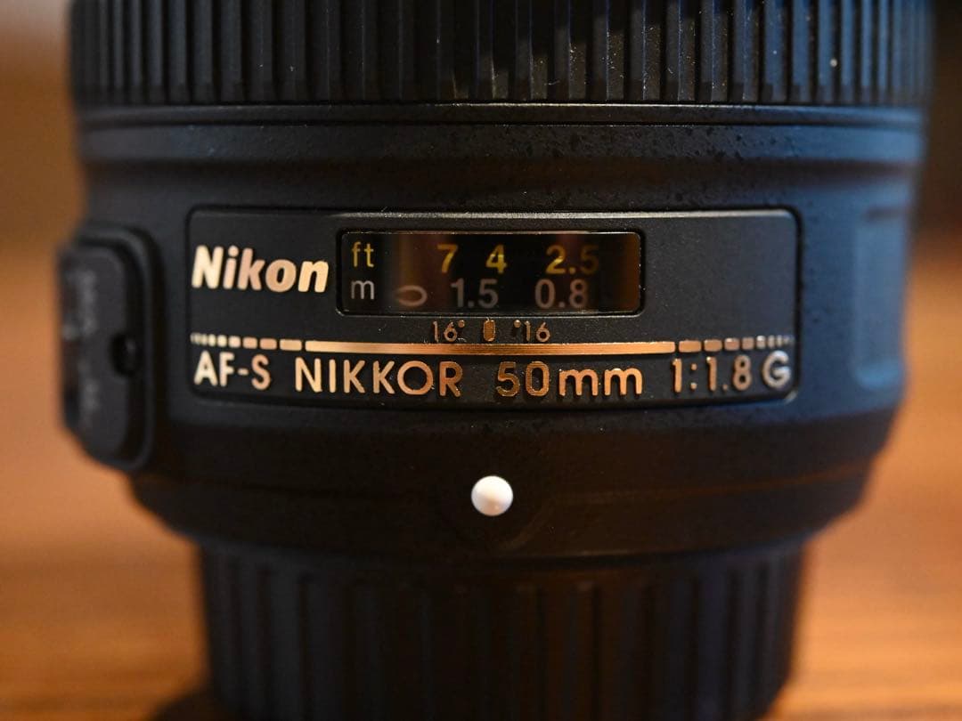 美品 AF-S NIKKOR 50mm f 1.8 G