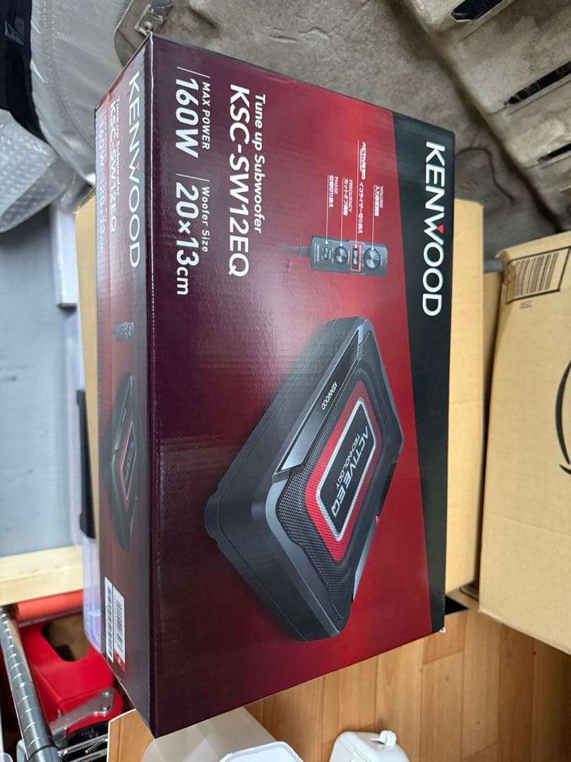 KENWOOD サブウーファー KSC-SW12EQ