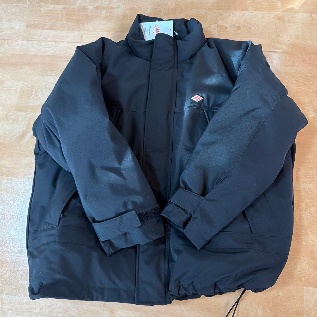 星*星様 DANTON ブラック ダウンジャケット Lサイズ