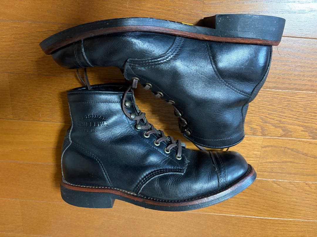 【CHIPPEWA 】チペワブーツ キャップトゥ ８Ｄ26㎝