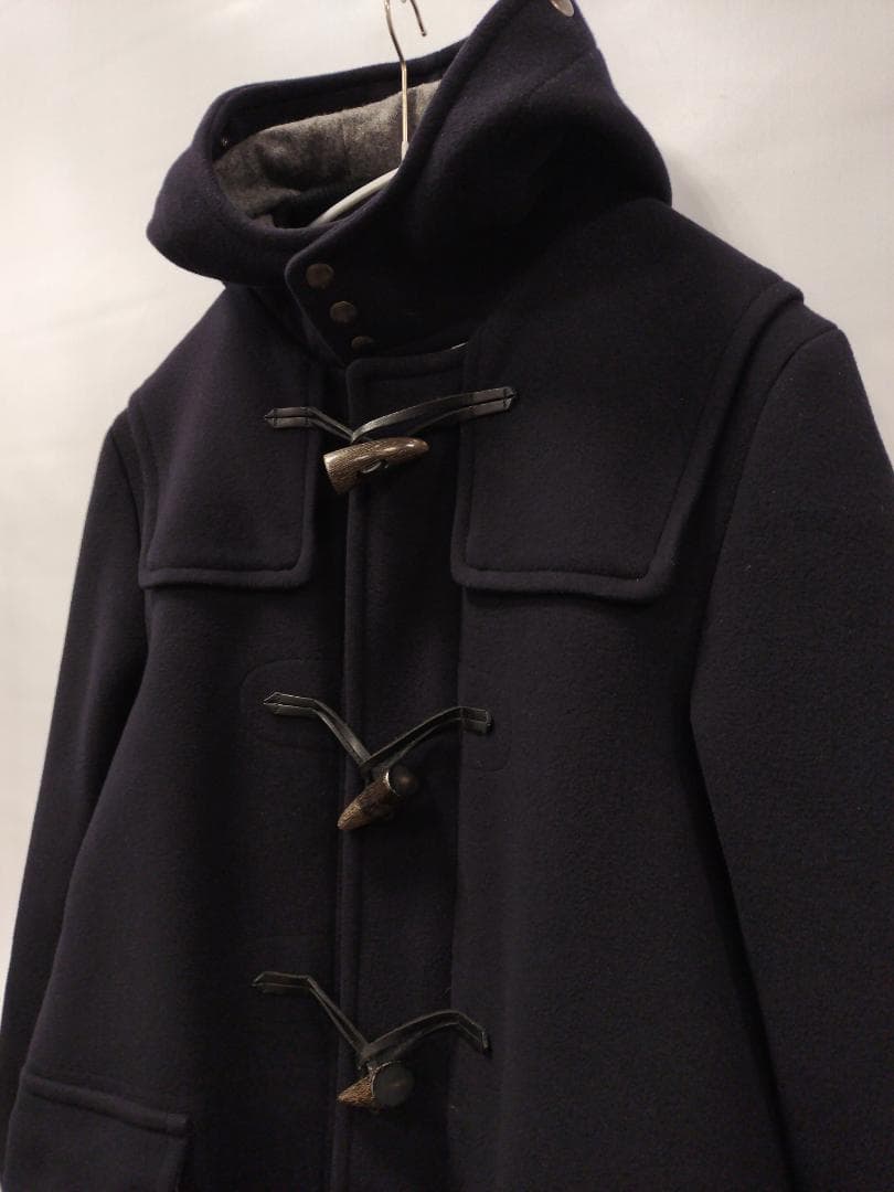 サイ/カシミヤ混ロングダッフルコート良質/肉厚/SIZE 40/定価97900円