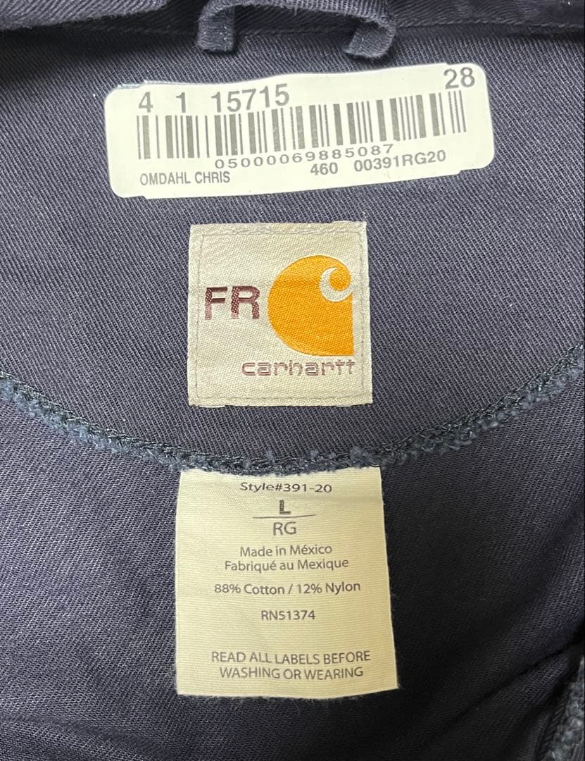 Carhartt FR オールインワン つなぎ ペンキ飛び メキシコ製
