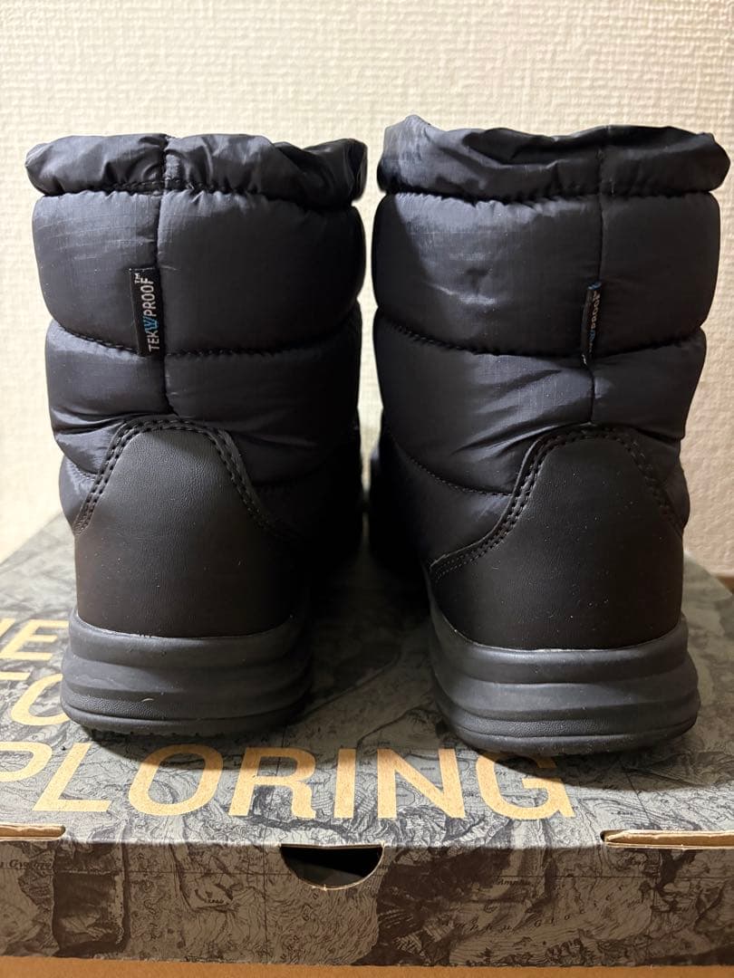 THE NORTH FACEノースフェイスヌプシブーティブーツ黒 25㎝