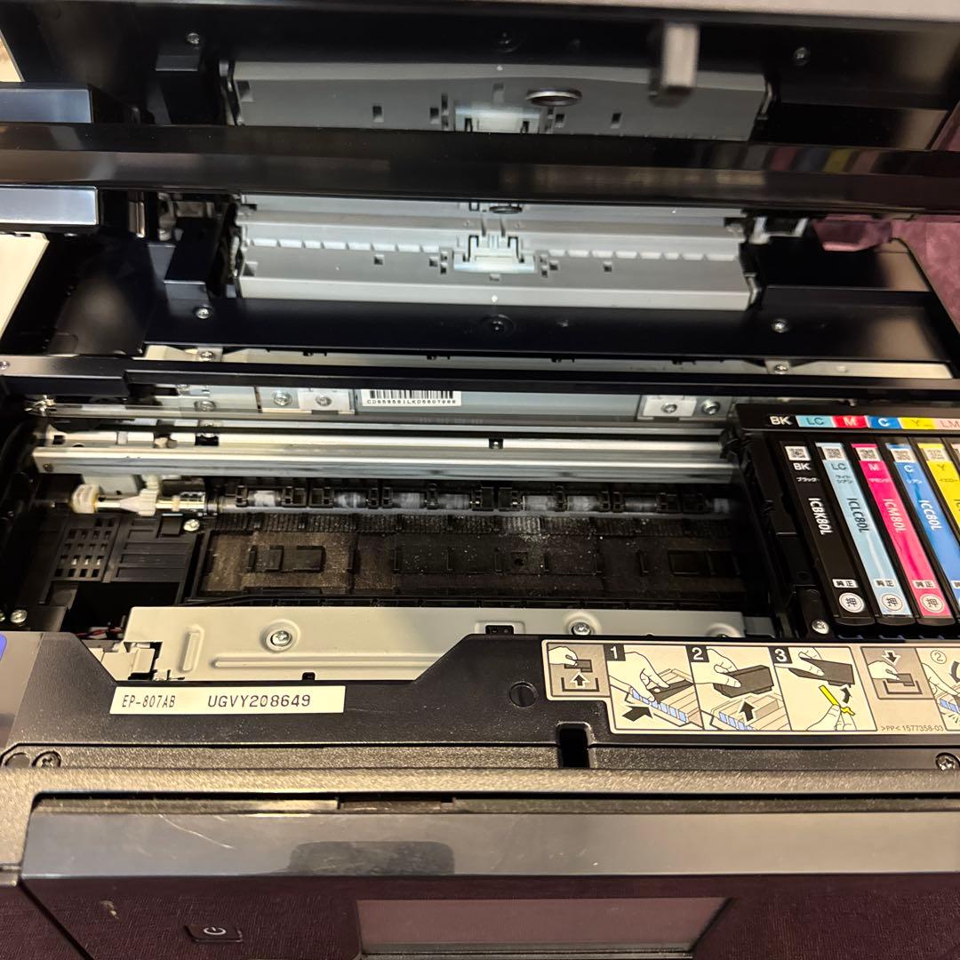 【ジャンク品】EPSON EP-807AB インクジェットプリンター