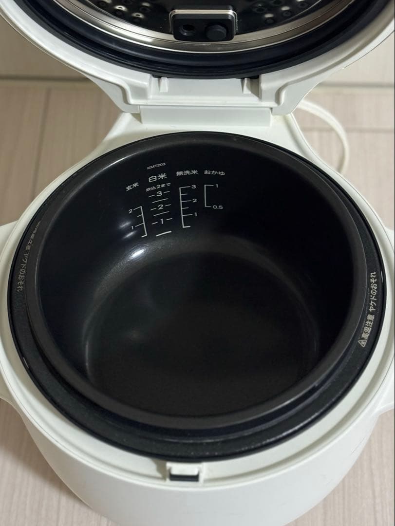 BALMUDA ホワイト炊飯器