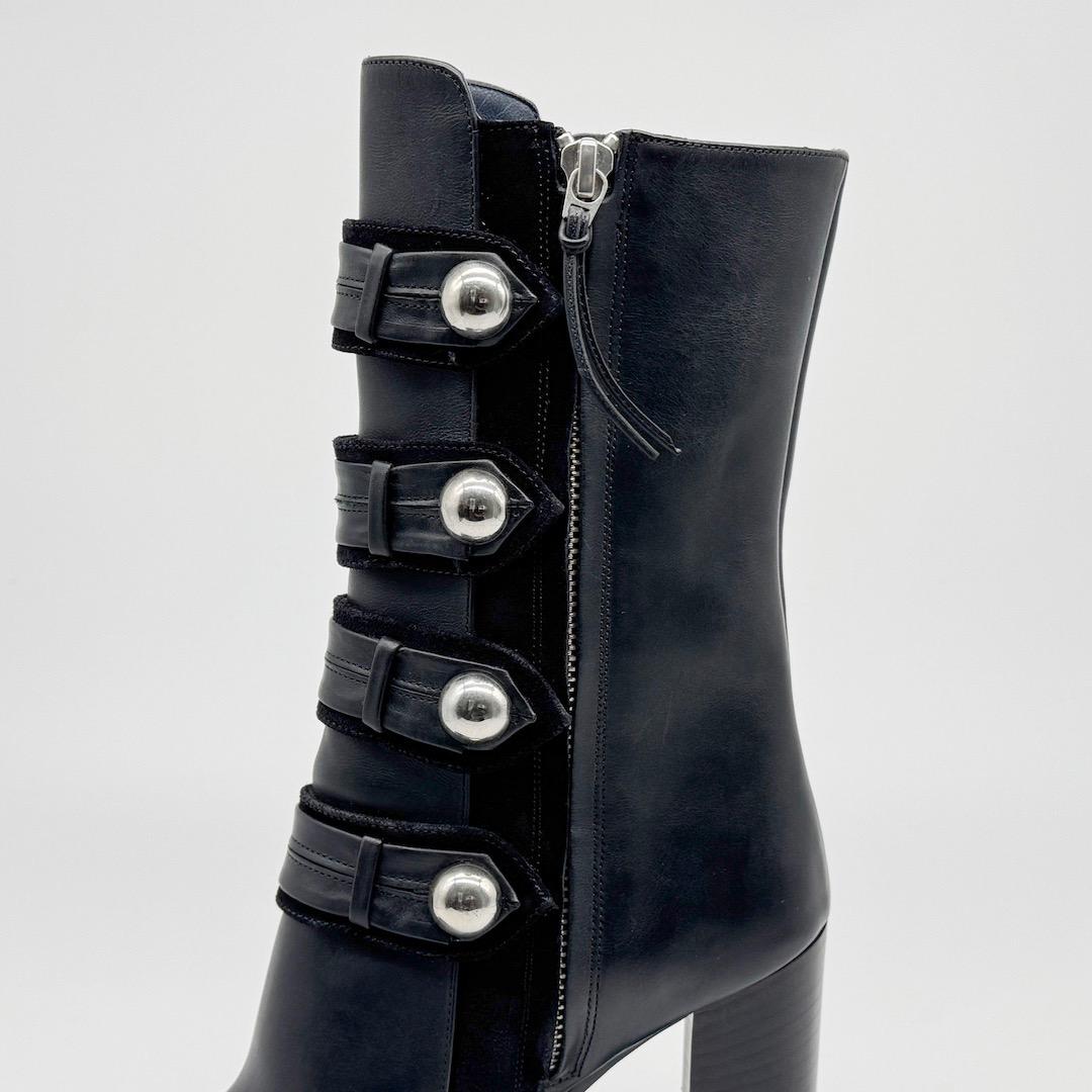 美品 ISABEL MARANT イザベルマラン サイドジップ ブーツ 36