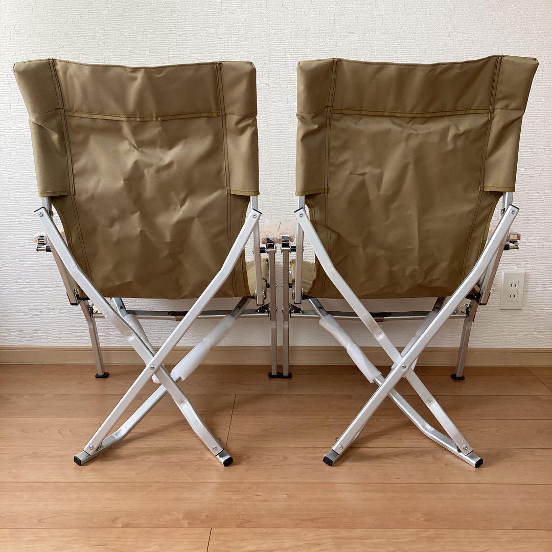2脚　話題の　ローチェア30 類似品　( OEM ではございません　スノーピーク