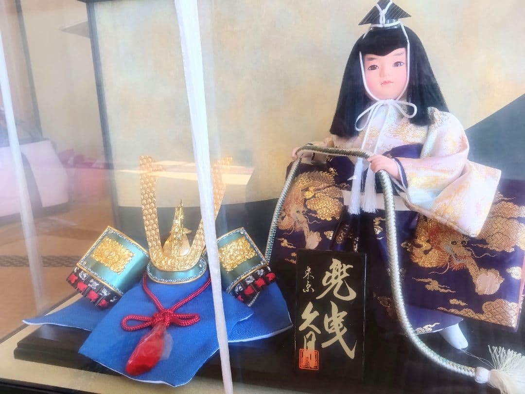 五月人形　東京久月　兜曵　ケース入り箱あり　未使用品