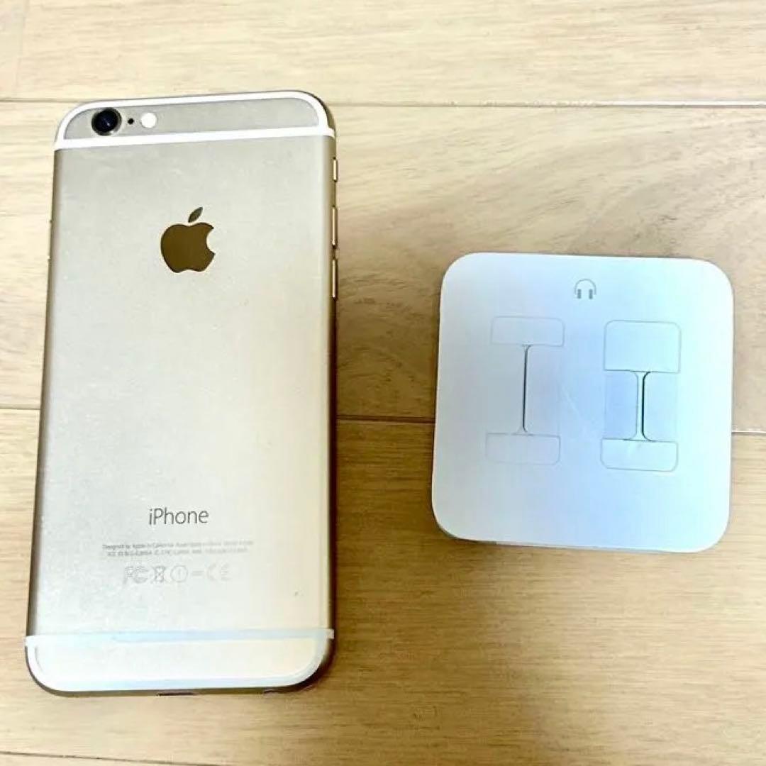 iPhone6 64GB ゴールド　EarPods付