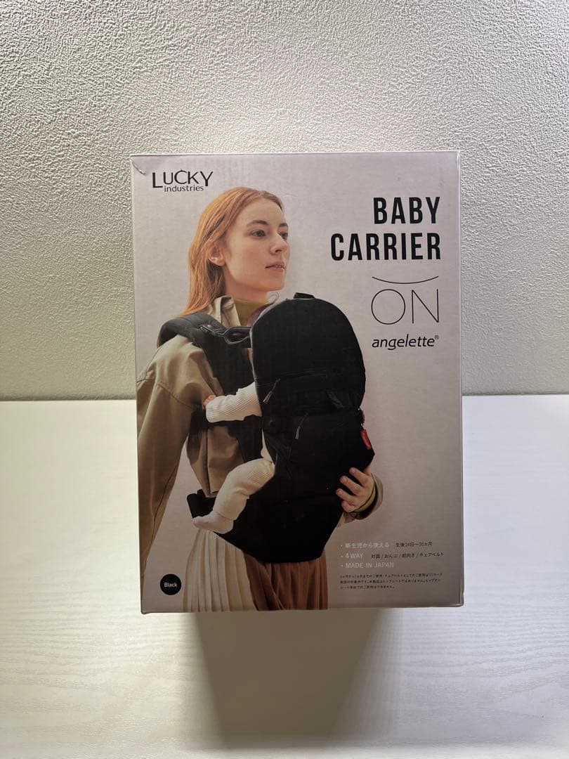 美品　アンジェレッテ ベビーキャリアオン BABY CARRIER ON