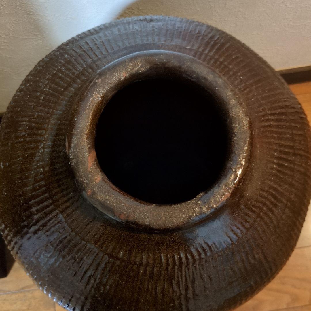壺　特大　酒壺　骨董品