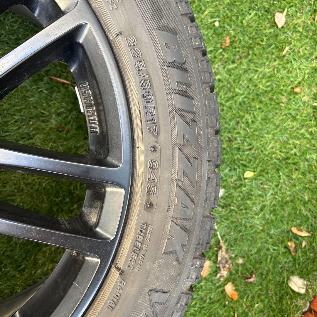 スタッドレスタイヤホイール4本セット　17インチ