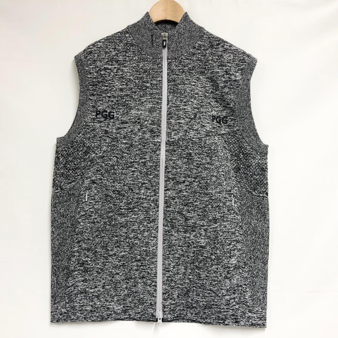 ○★新品未使用　PGG PEARLY GATES　ベスト　5　グレー系