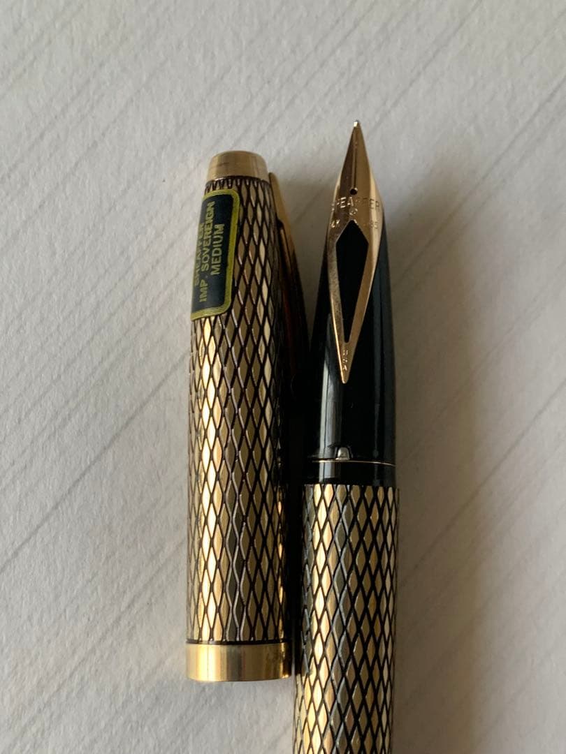 Sheaffer インペリアル 万年筆 14K GF軸 14Kペン先