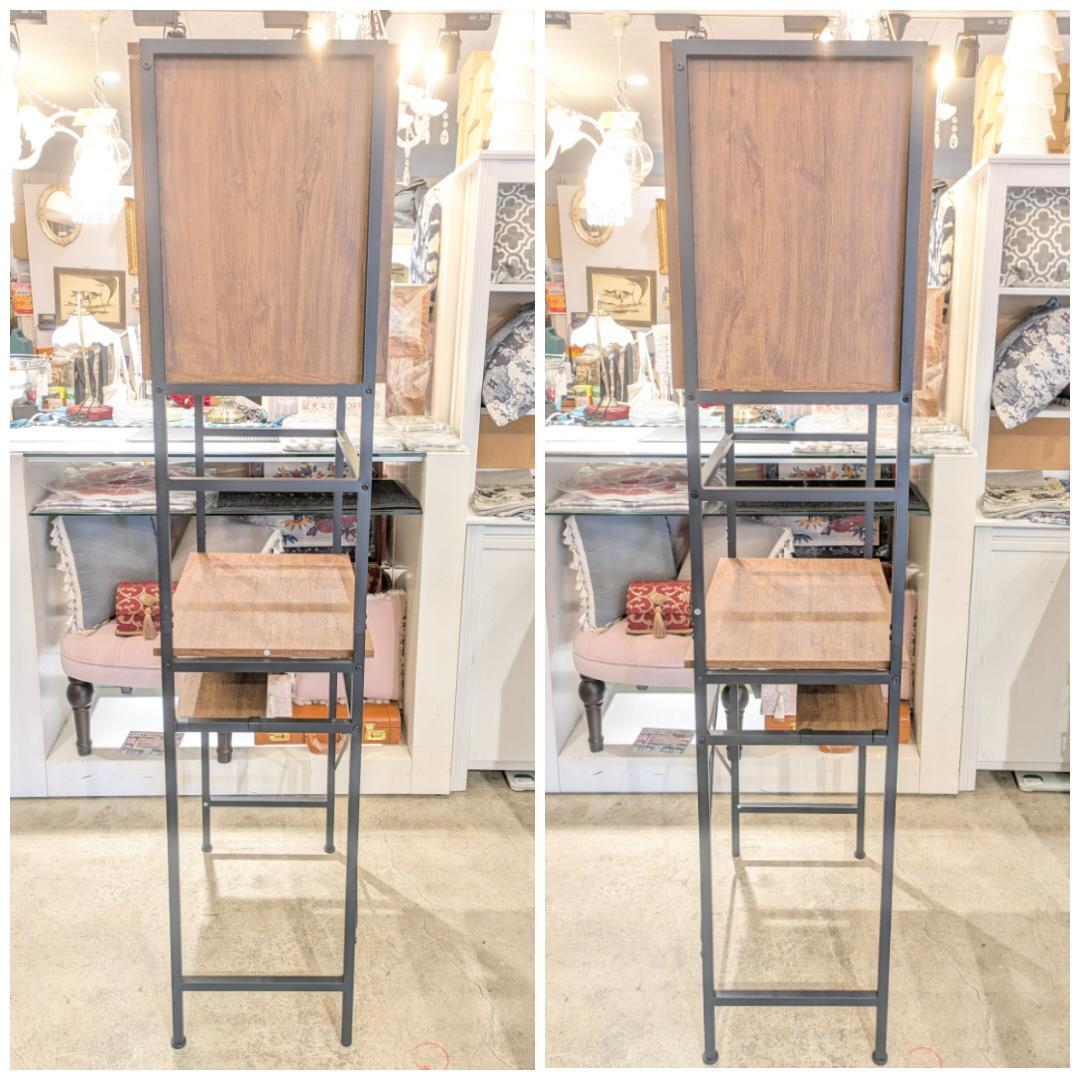 【極美品】 NITORI ラック スリム WAL ヴィンテージ ごみ箱上ラック