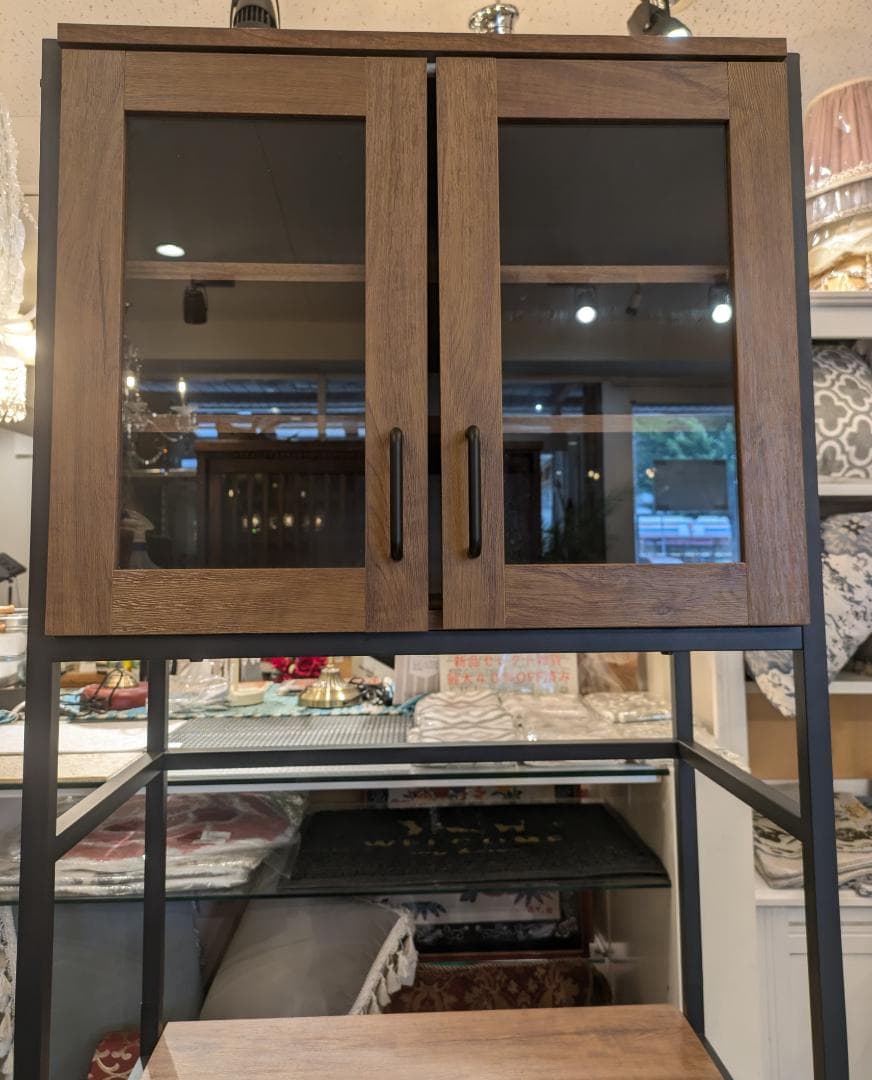 【極美品】 NITORI ラック スリム WAL ヴィンテージ ごみ箱上ラック