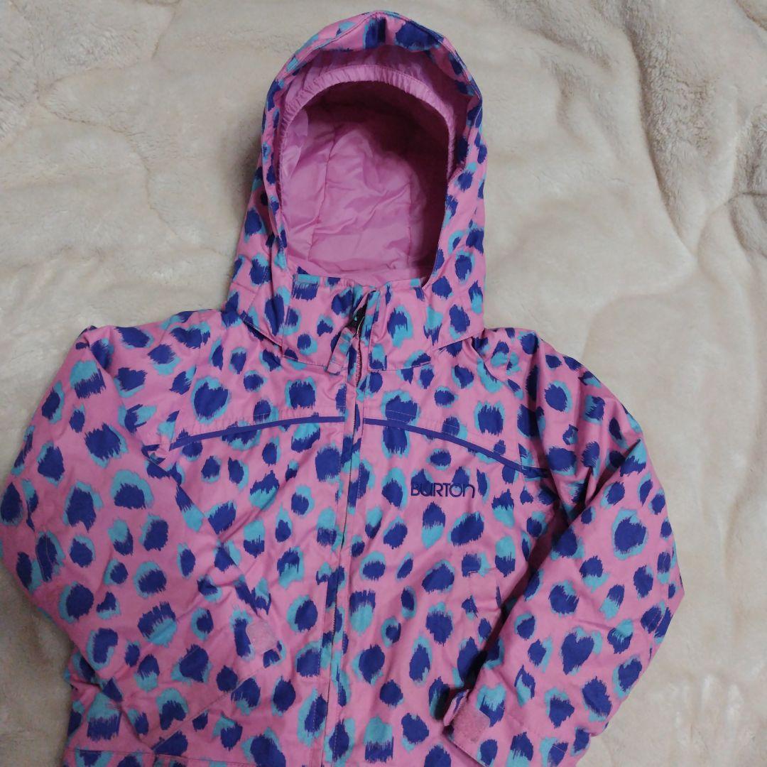 BURTON ヒョウ柄 スキーウェア 子ども用 ジャンプスーツ　100 110㎝