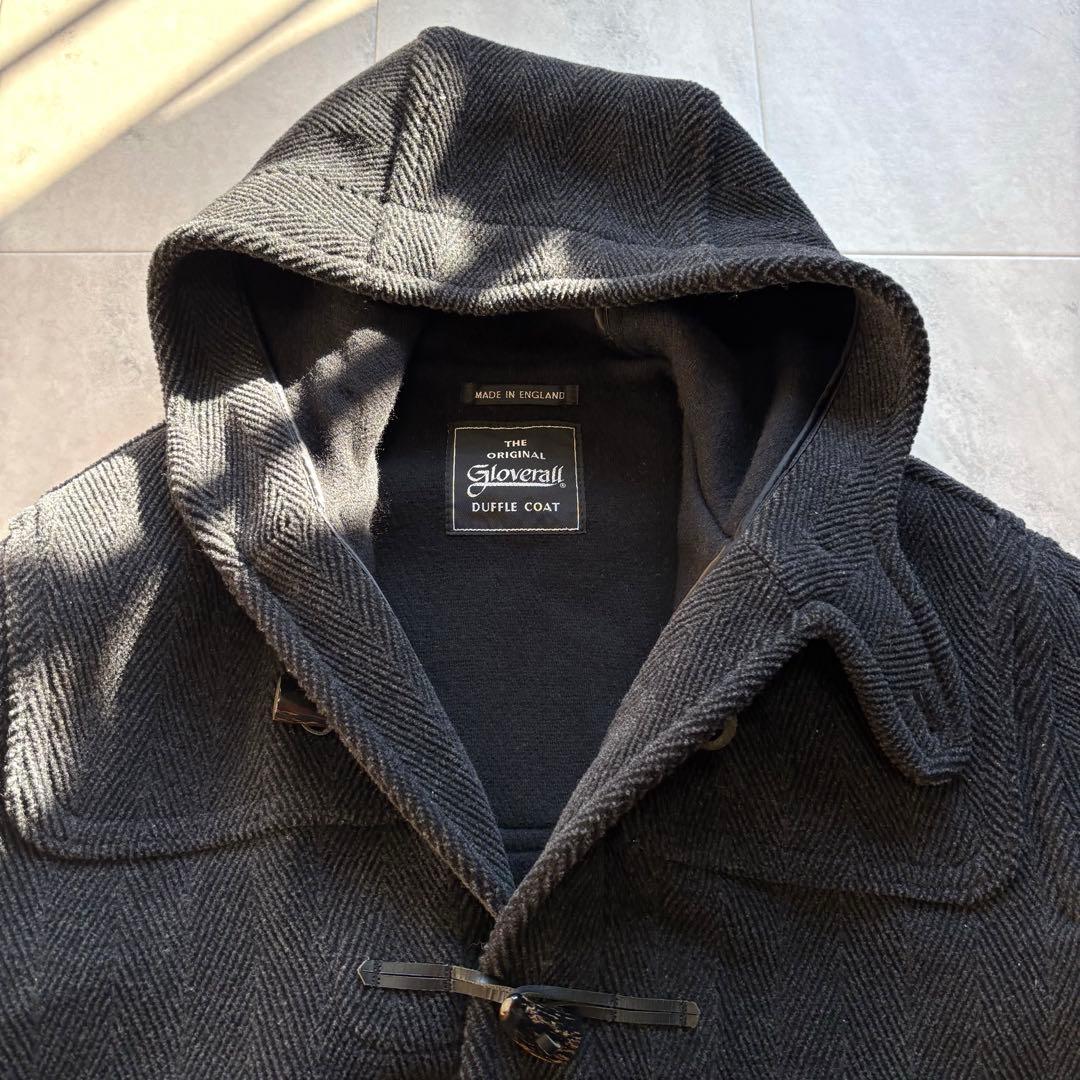【Vintage】グローバーオール ヘリンボーン キングストン ダッフルコート