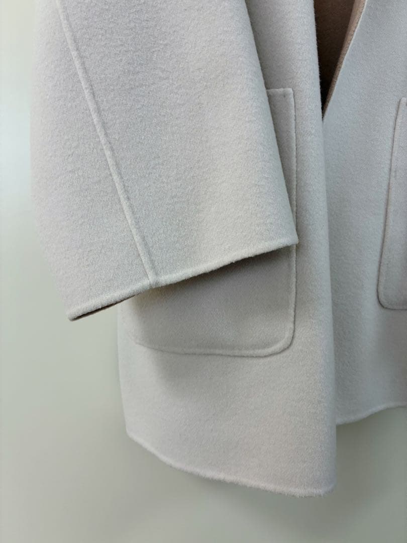 人気品 正規品 UNITED ARROWS バイカラーリバーミドルコート 36