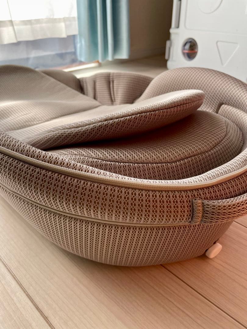 【美品】 ネオママイズム ベビーベッド ベビーインベッド グレー