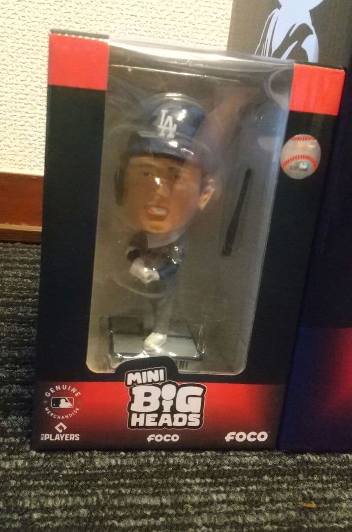 希少 限定品 大谷翔平 ドジャース ビッグボブルヘッド ミニボブルヘッド 新品