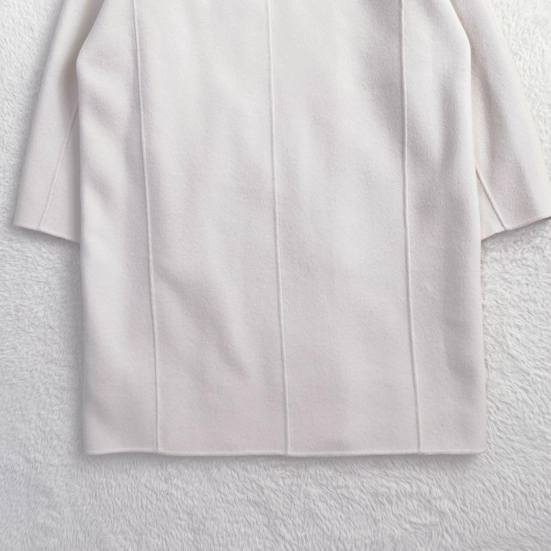 タグ付✨セオリーリュクス カシミヤ ダブルフェイスコート ベージュ 定価9.7万