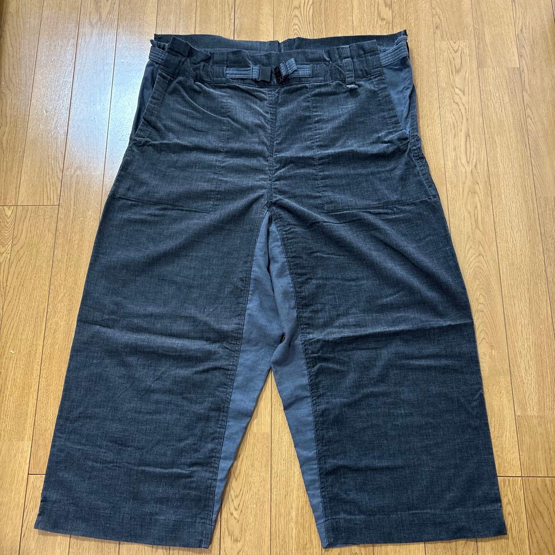 イッセイミヤケme コーデュロイガウチョパンツ