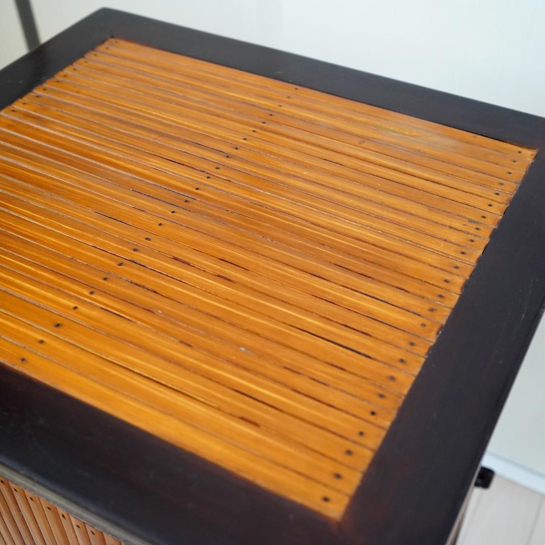 アジアンヴィンテージ　ラタンキャビネット　※直接引き取りで3000円お値引き※