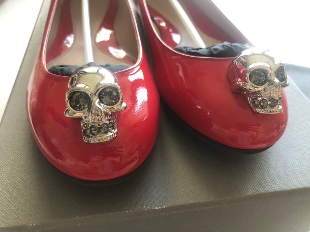 ALEXANDER McQUEEN フラットシューズ　スカル　マックイーン