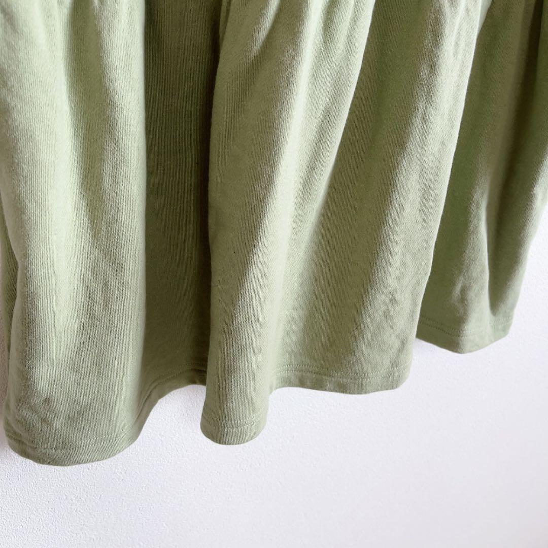 ピンクハウス 野いちごの森刺繍スウェット ハッカ ライトグリーン フリーサイズ