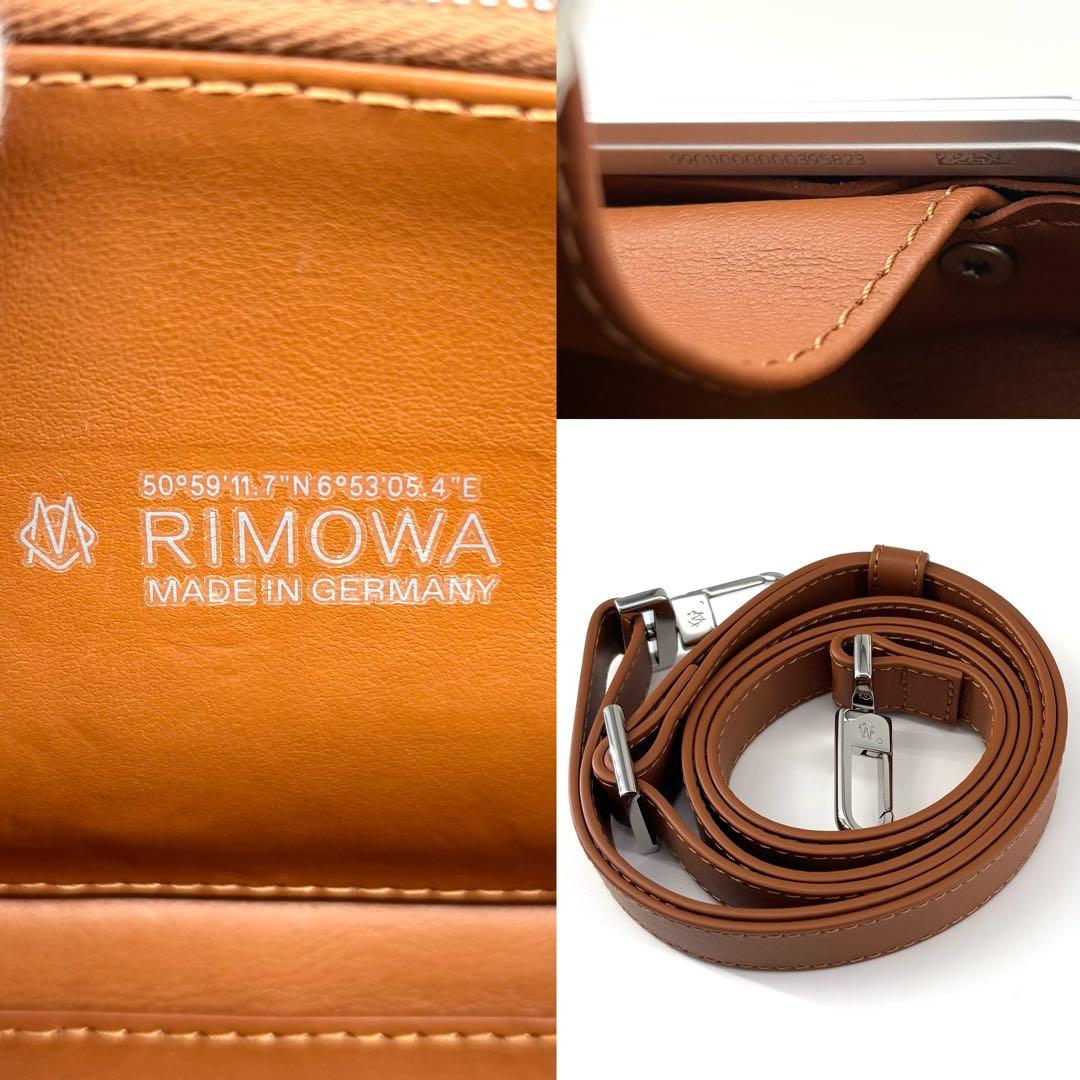 RIMOWA リモワ クロスボディバッグ ショルダー シルバー