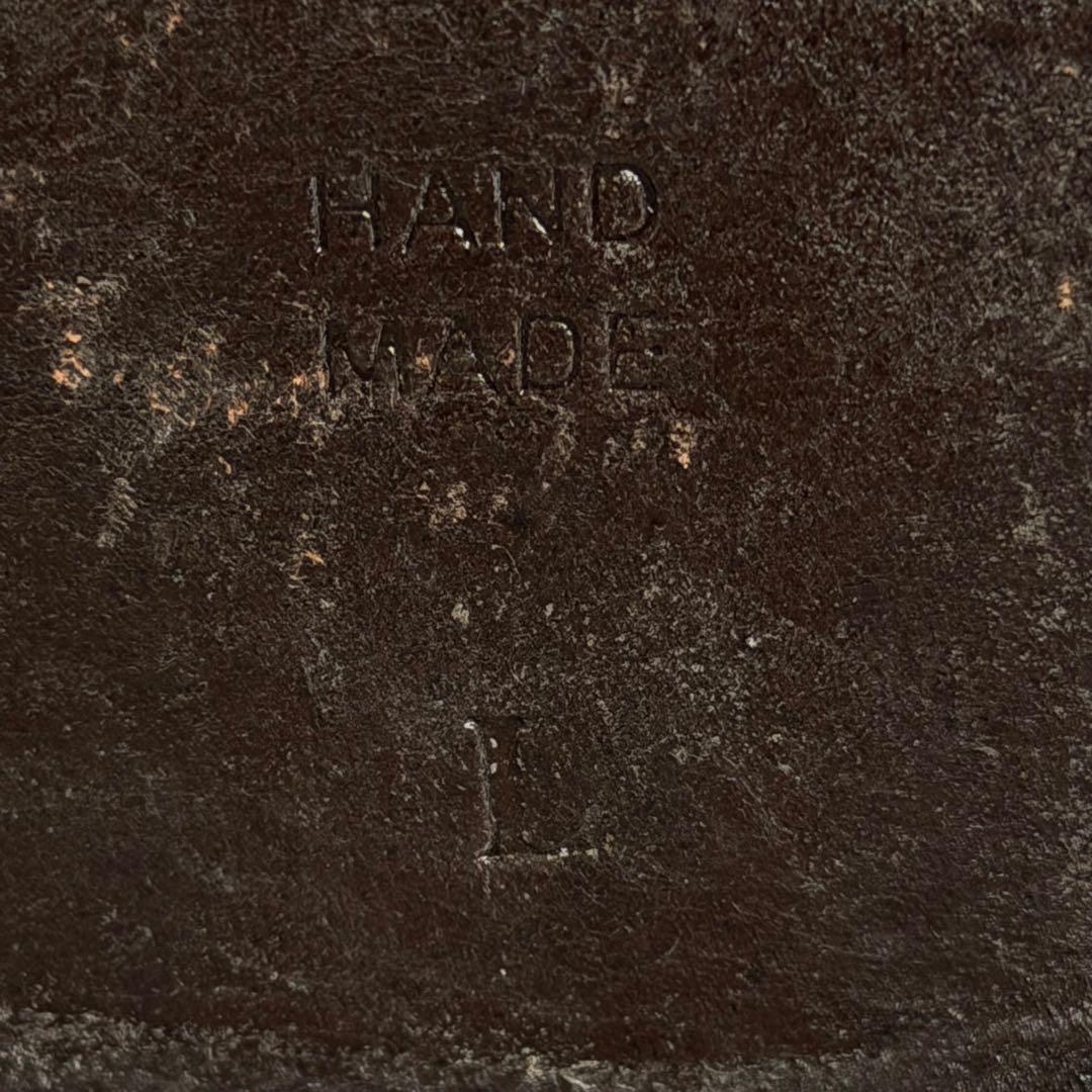 希少　zucca　ズッカ　ナウシカブーツ　ベルトパンツブーツ　ダークブラウン　L