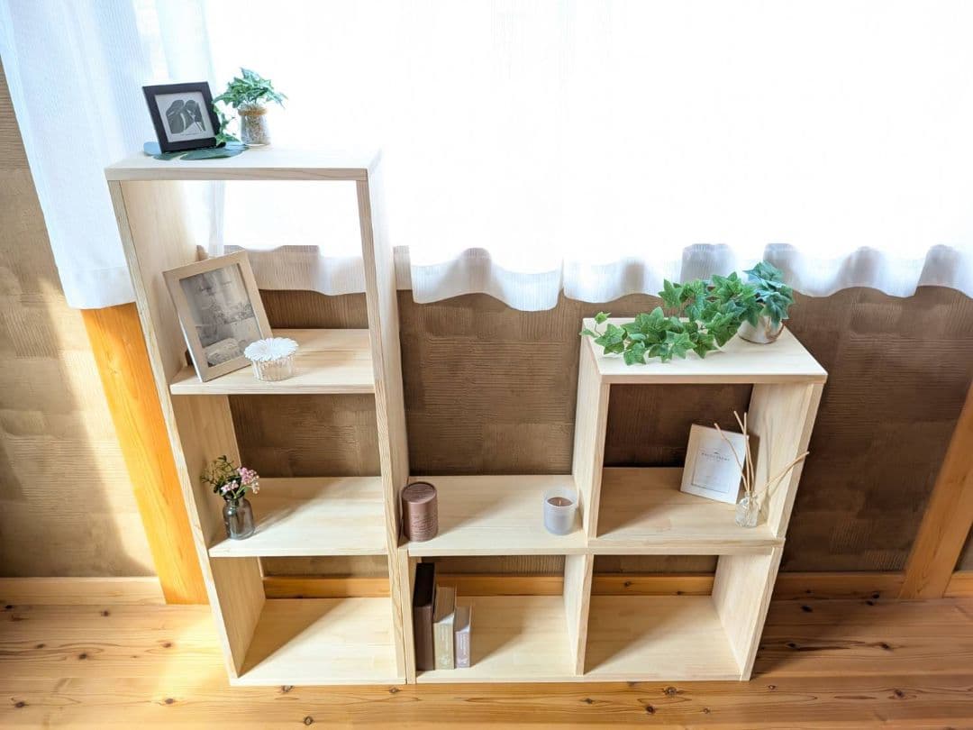 組み合わせ自由　ユニットＢＯＸ/オープンチェスト/収納棚/スタッキングシェルフ