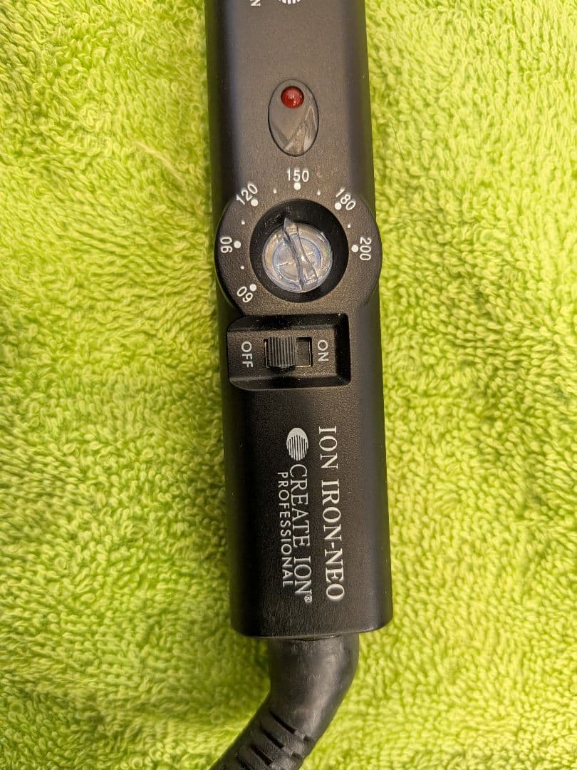 クレイツイオンアイロン　10mm 理容プロ　アイロン