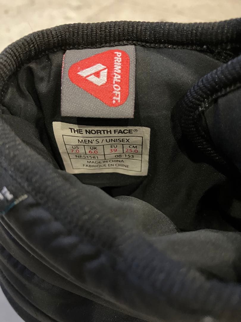 【にこ】THE NORTH FACE PRIMALOFT レインシューズ