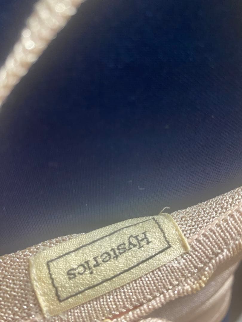 初期　ヒステリックグラマー 90 ラメ go got it キャミソール　Y2K