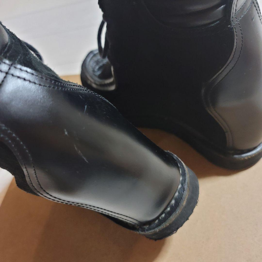 ミハラヤスヒロ　パラブーツ　インヒール　ハイヒール　インソール　厚底　ハラコ