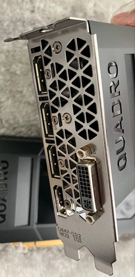 NVIDIA Quadro M5000 2個セット正常動作取り外し中古美品