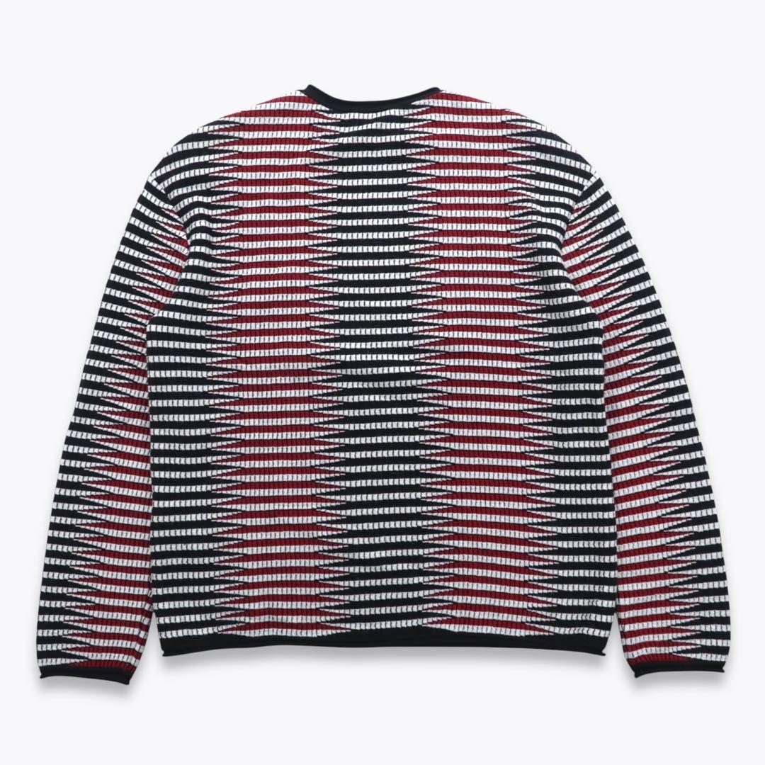 【美品】ARMANI ジョルジオアルマーニ 総柄ニット XXXLサイズ相当 54