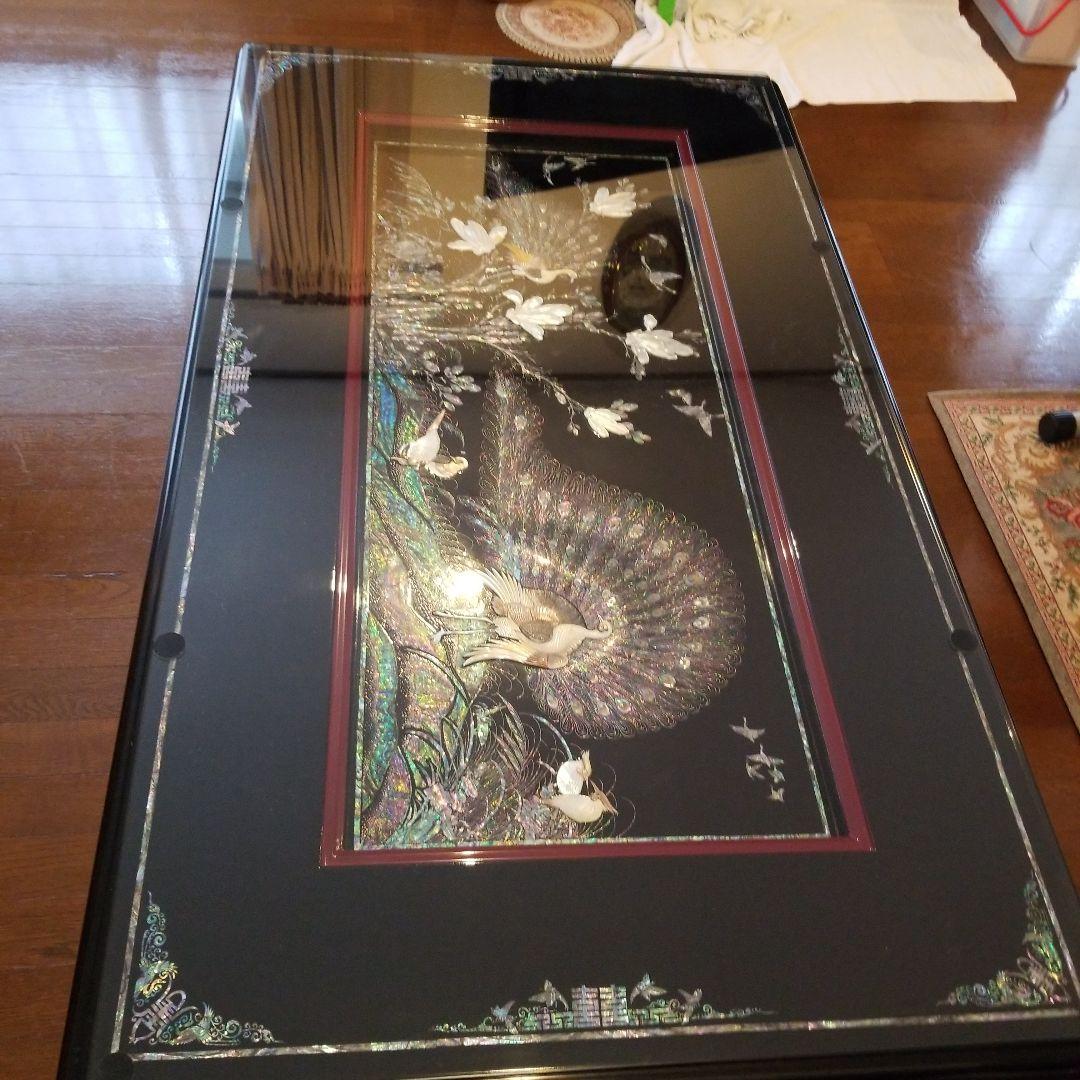 螺鈿センターテーブル