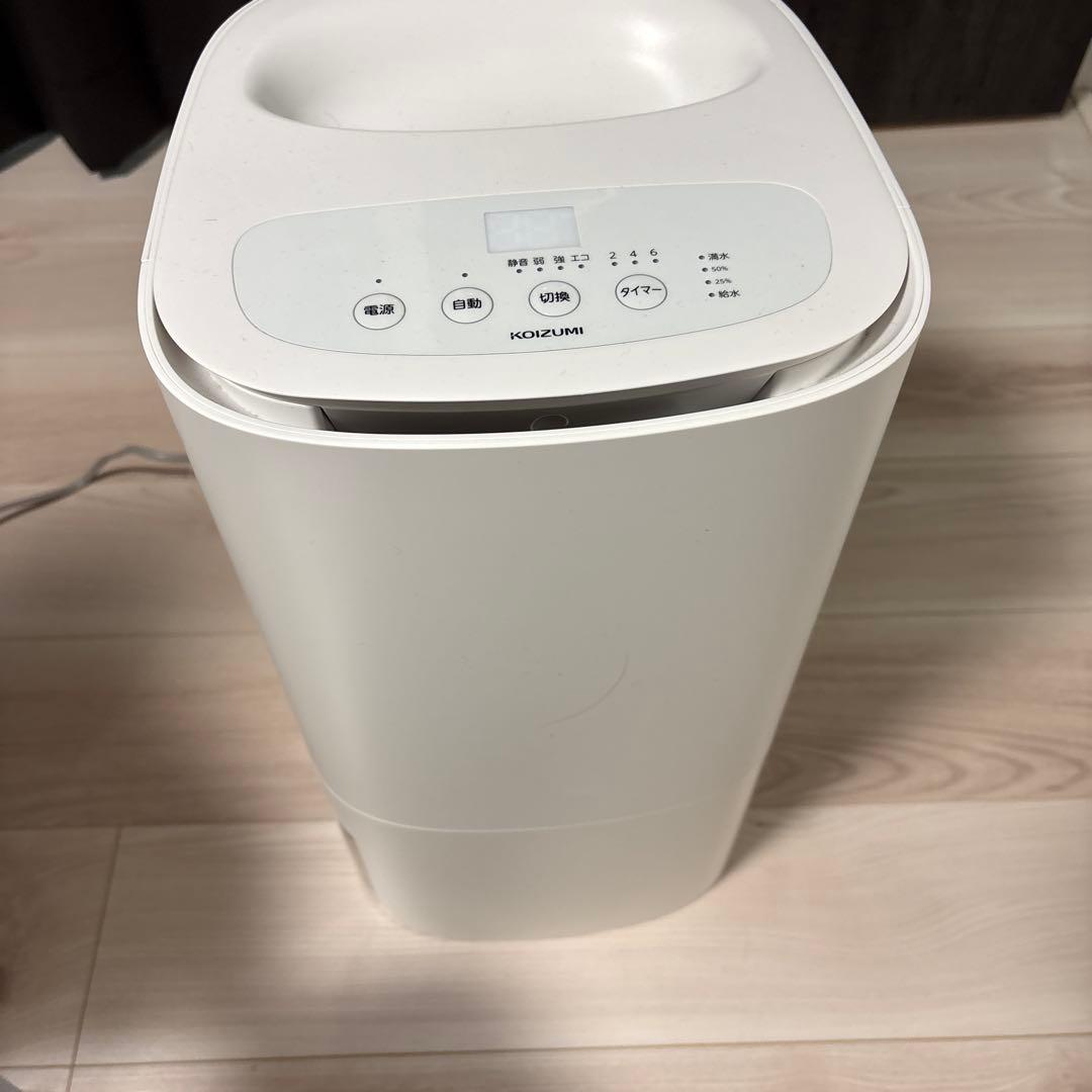 KOZUMI 気化式加湿器 デジタル表示