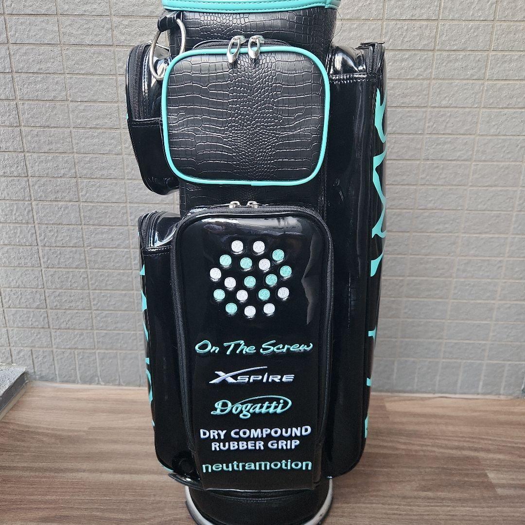 【はる】ムジーク LIMITED PIPE CART BAGキャディバッグ