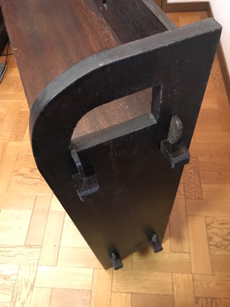 楔書棚・本棚・レトロ家具・古家具・古道具