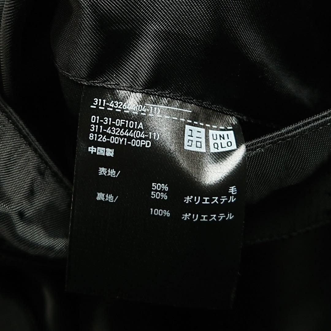 【美品】ユニクロ ジルサンダー +J セットアップ スーツ ブラック ストライプ