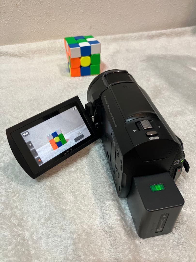 ビ*ト様 SONY 4K ビデオカメラ FDR-AX45【ジャンク品】付属品全て